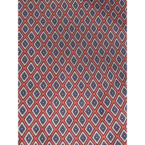 Robert Talbott Best Of Class Red Blue Hand Made 100% Silk Men’s Neck Tie - Picture 10 of 10
